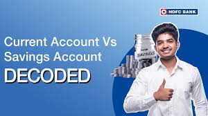 We offer free digital services such as online neft/rtgs transactions that are available 24x7, sms alerts etc. 5 Differences Between Current Account Savings Account Hdfc Bank