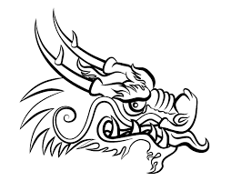 Free printable dragon coloring pages last updated: Red Dragon Head Coloring Page Coloringcrew Com