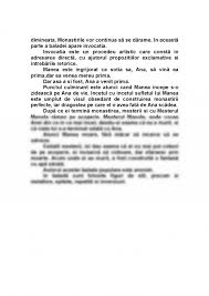 Poezie populară culeasă de vasile alecsandri. Referat Monastirea Argesului 334399 Graduo