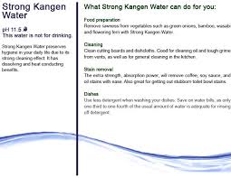enagic 5 types of water kangen water kangen water
