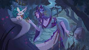 This is a teaser spotlight of spirit blossom cassiopeia with ingame gameplay! Artstation Cassiopeia Spirit Blossom Fan Art Filippo Billi