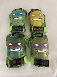 Lot of 4 Teenage Mutant Ninja Turtles Knee and Elbow Pads! TMNT | eBay