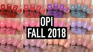 opi peru fall 2018 ulta sallys exclusives swatch and review