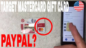 Use a second paypal account Can You Use Target Mastercard Gift Card On Paypal Youtube