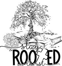 Stay Rooted Tree Coloring Page