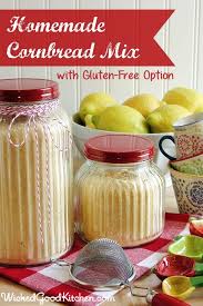 Homemade Sweet Cornbread Mix With Gluten Free Option Food Homemade Cornbread Homemade Cornbread Mix Homemade Spices