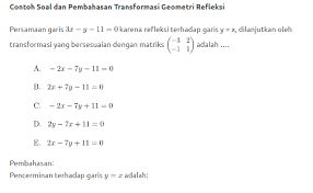 Sekian ya tentang contoh soal matriks dan jawabannya kelas 11. Rumus Dilatasi Pengertian Sifat Contoh Soal Dilatasi