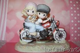 Sign in to check out check out as guest. Precious Moments Other Precious Moments Figures Precious Moments Our Love Is A Journey Couple On Motorcycle Ornament 141037