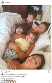 I enjoy my regular, but i have to get my bbc cravings satisfied as well. Cristiano Ronaldo Shares An Adorable Early Morning Selfie With His Partner Georgina Rodriguez And His Children Fr24 News English