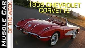 Check spelling or type a new query. 1958 Chevrolet Corvette Muscle Car Of The Week Episode 276 Youtube