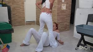 Latina scat girls pooping white pants and smearing shit on them XXX Porn  Video - PervertTube.com