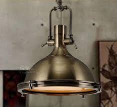 Oyi retro industrial pendant lighting, vintage nautical barn pendant light oil rubbed rustic dome bowl shape mounted light fixture ceiling lamp rust. 100 240v Large Heavy 39 39cm Lustres Home Vintage Industrial Metal Lamp Loft Vintage Black Chrome Pendant Light Big Retro Lamp Metal Lamp Loft Vintagelamp Loft Aliexpress