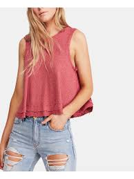 We The Free Womens New Love Ribbed Distressed Tank Top Walmart Com