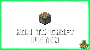 Minecraft 1 16 4 How To Craft Piston 2021 Youtube