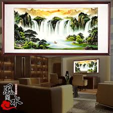 You can also choose a traditional chinese painting of flowers and birds for your bedroom. Buy European Cornucopia Feng Shui Landscape Painting Chinese Landscape Paintings Modern Decorative Painting The Living Room Painted Vertical Banner Entrance In Cheap Price On Alibaba Com