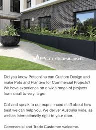 Pots will take things to the next level. 45 Best Custom Made Commercial Garden Pots Commercial Planters Ideas In 2021 Commercial Planters Large Garden Pots Planters
