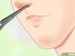 Before inserting the scissors into your nose, make sure the scissors have been cleaned. 3 Ways To Trim Nose Hair Wikihow