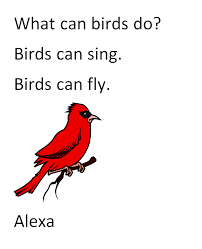 First Grade Informative Writing Lesson What Can Birds Do K 5 Computer Lab Computer Lab Informational Writing Writing Lessons