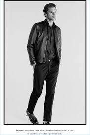 Everlasting Elegance Shaun Dewet Models Classic Massimo Dutti Styles Mens Leather Shirt Mens Editorial Slim Fit Blazers