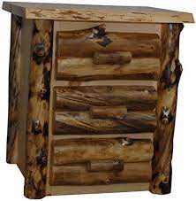 Rustic Aspen Log 3 Drawer Nightstand Furniture Barn Usa Https Www Amazon Com Dp B00y152fdk Ref Cm Sw R Pi Dp X Barn Furniture Rustic Furniture Log Furniture