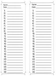 I created this spelling test template for my 5th grade class. Weekly Spelling Test Templates For 5 10 15 20 25 Words Tpt