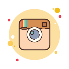 Download this free icon in svg, psd, png, eps format or as webfonts. Instagram Old Icon In Circle Bubbles Style