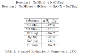 solution using the standard enthalpies of clutch prep