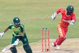 Zimbabwe vs pakistan at harare sports club, harare, 25 april, 2021. Zim Vs Pak 1st T20 Mohammad Rizwan Hits 82 To Help Pakistan Secure 11 Run Win Vs Zimbabwe Highlights