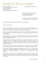 + de 1200 modèles à télécharger. Lettre De Motivation Nettoyage Avec Experience P Carta De