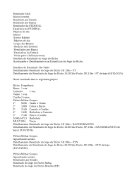 Resultado do jogo do bicho deu no poste são paulo de ontem e hoje. Jogo De Bicho