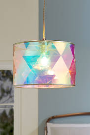 Buy Facet Irridescent Easy Fit Shade From The Next Uk Online Shop In 2020 Iridescent Decor Decor Lights