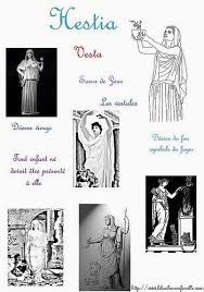 La Grece Avec Deux Deesses Hera Et Hestia Dieux Grecs Mythologie Grecque Deesse