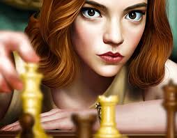 Anya Taylor-joy Queen's Gambit Projects :: Photos, videos, logos,  illustrations and branding :: Behance