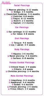 I Decided To Upload This For Those Of Us Who Would Like To Have A Piercing Remember Working Out While The Piercing Is Facial Piercings Piercing Belly Piercing