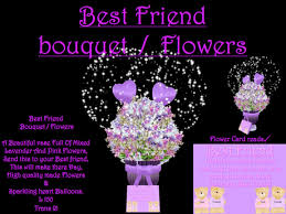 The flowers my friend received were lovely. Second Life Marketplace Best Friend Bouquet Flowers Boxed