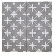 Oakwell Grey 45cm X 45cm Wall Floor Tile In 2020 Tile Floor Patterned Floor Tiles Flooring