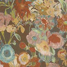 Printed cotton linen slipcover with fabric pattern mixing. Lazy Boy Pillow Fabric