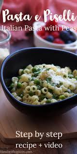 Pasta E Piselli Recipe Classic Italian Pasta With Peas Recipe Recipe In 2020 Easy Pasta Recipes Pasta With Peas Recipes