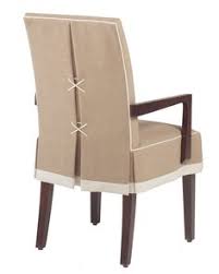 Whether your dining room just needs a new look, or you want to change up your dining style with the seasons, custom made dining chair slipcovers are a wonderful way to go for a number of reasons. Dining Room Chairs With Arms Covers