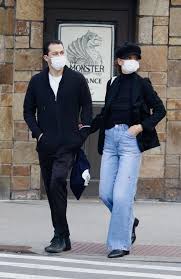 On each occasion, she's paired her jeans alongside warm coats, practical flat footwear, and, of course, a face mask. Katie Holmes Page 437 The Fashion Spot