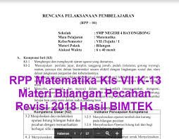 We did not find results for: Rpp Matematika Kls Vii K 13 Materi Bilangan Pecahan Revisi 2018 Hasil Bimtek File Guru Now