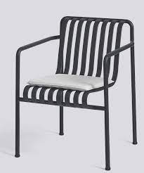 Aggiunta di comfort e funzionalità alla collezione palissade chair. Palissade Seat Cushion Sitzkissen Hay Chair Oder Armchair B 37 X H 37 Cm Sky Grau Hay 812221 1509000