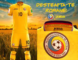 Montenegro are members of uefa and play in a red kit with yellow trim. Romania Home Kit