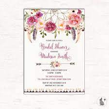 Bohemian Baby Shower Invitation Boho Baby Shower Invite Etsy Bohemian Wedding Invitations Trendy Wedding Invitations Garden Party Invitations