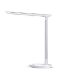 4 color temperatures & 4 brightness levels. Taotronics Led Desk Lamp Eye Caring Table Lamps Dimmable Office Lamp With Usb Charging Port 5 Lighting Modes With 7 Brightness Levels Touch Control White 12w Philips Enabled Licensing Program Amazon Com