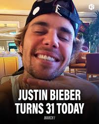Justin Bieber turns 31 today 🎂