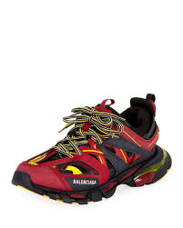Balenciaga Track Sneakers Black And Green Pin On Balenciaga
