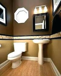 Brown Bathroom Color Ideas Paint Painting Two Colors Tone Pin By Nono On دهان Bathroom Wa In 2020 Bathroom Remodel Designs Small Bathroom Remodel Guest Bathroom Decor