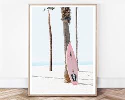 Surf Poster California Wall Art Surfing Print Beach Themed Etsy California Wall Art Surfboard Wall Art Beach Wall Art