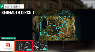 You need to hit level / tier 20 on that road racing series to get the goliath on your map. Behemoth 39 7 Mile Long Goliath Event Blueprint Is 1 Lap At Behemoth Start Is The Princes Street Gardens Circuit Route Takes You Along My Favorite Sections On The Map Full Of Both